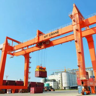 Schiene montiert Mobile Hafen Portalkran