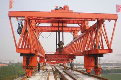 Stahlfachwerkträger-Brücke, die Portal startet