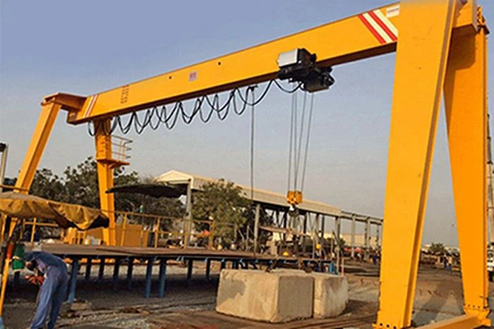 Widely Used Euro Type Rail Mounted Motor Driven Northern Tool Gantry Crane