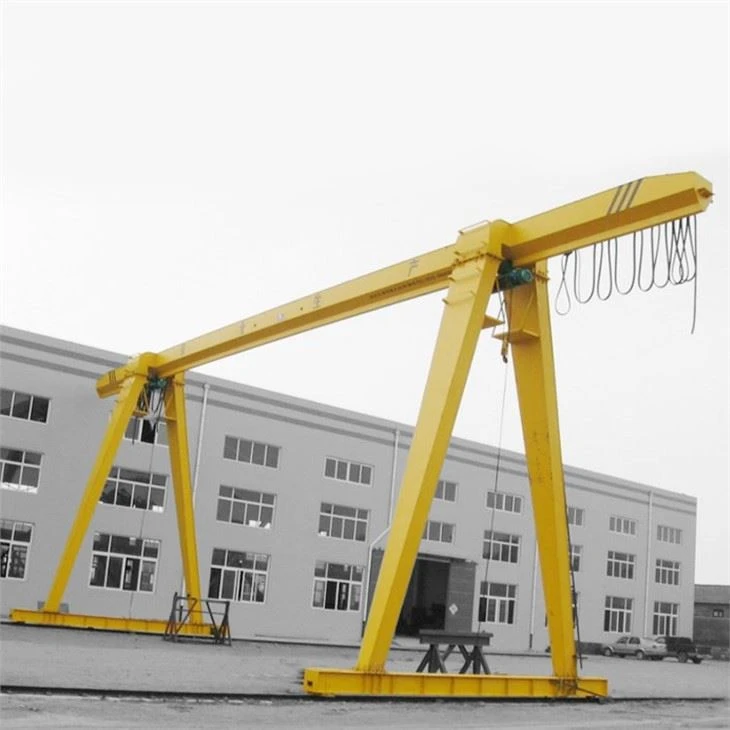 Single Beam Rail Mounted Gantry Crane